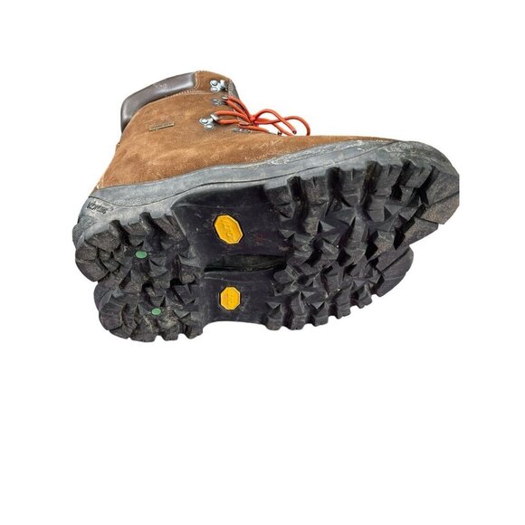 L.L BEAN Steeltoe Boots US Mens 13 Suede GoreTex Waterproof Vibram Vintage - Picture 10 of 11